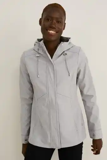 C&A Softshell jacket with hood - bionic-finish®eco - recycled promoção