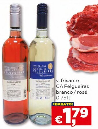Bolama V.Frisante CA Felgueiras branco/ Rosé 0.75lt promoção