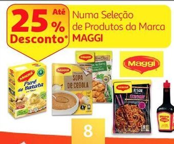 Auchan Sopa de cebola maggi promoção