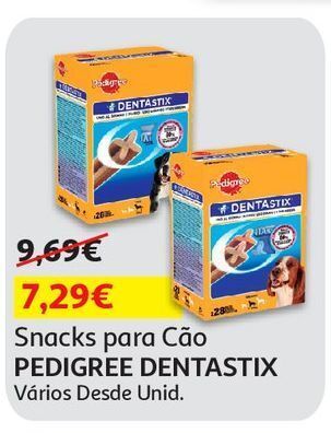 Auchan Snacks cão pedigree promoção