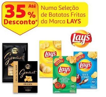 Auchan Batatas fritas lay's promoção