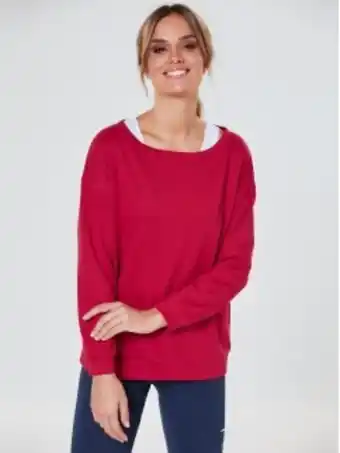 Venca Sweat-shirt manga comprida acabamentos em canelado promoção