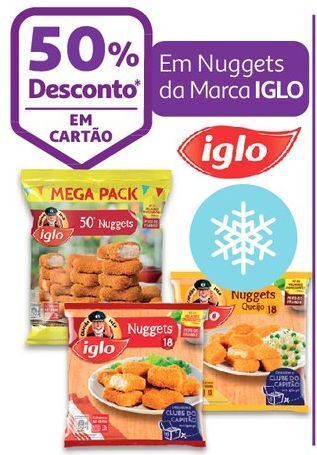 Auchan Nuggets iglo promoção
