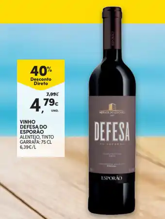 Continente Vinho Defesa Do Esporão 75cl promoção