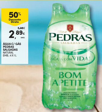 Água C/ Gás Pedras Salgadas 4x1L