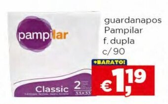 Bolama Guardanapos Pampilar f.dupla c/90 promoção