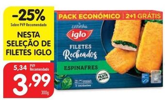 Minipreço Palitos de peixe iglo promoção