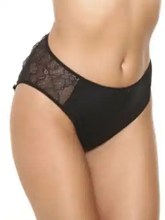 Cuecas de microfibra com renda extensível