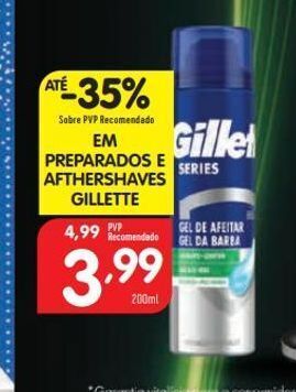 Minipreço Aftershave gillette promoção