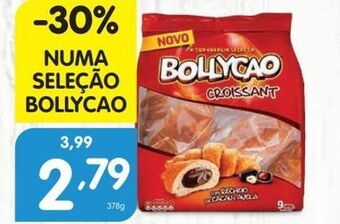 Minipreço Pão doce com chocolate bollycao promoção