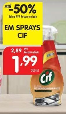 Minipreço Limpadores cif promoção