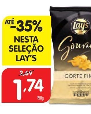 Minipreço Batata chips lay's promoção