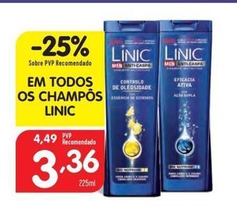 Minipreço Shampoo linic promoção