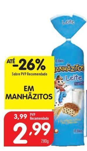 Minipreço Biscoitos manhãzitos promoção