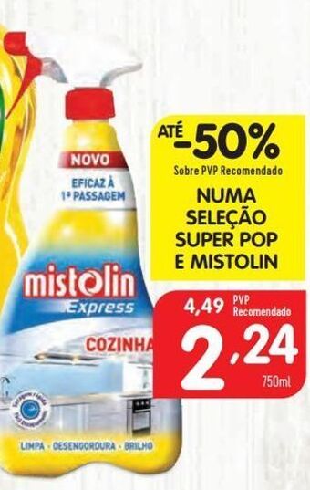 Minipreço Limpadores mistolin promoção