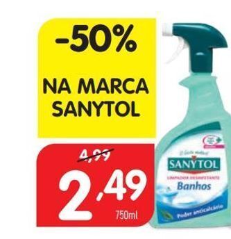 Minipreço Limpadores sanytol promoção