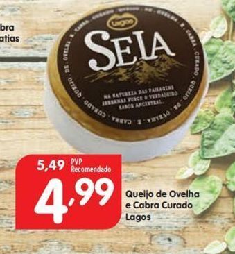 Minipreço Queijo de ovelha seia promoção