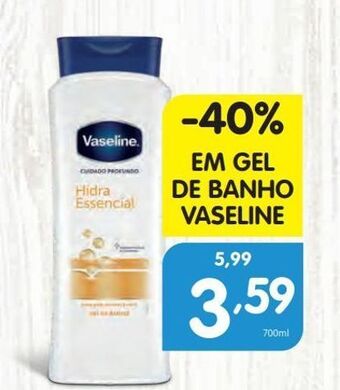 Gel de banho vaseline