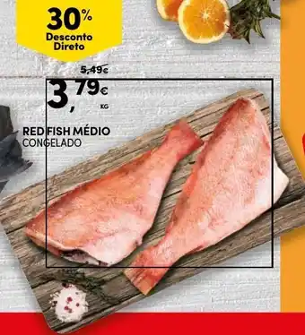 Continente Red Fish Médio 1kg promoção