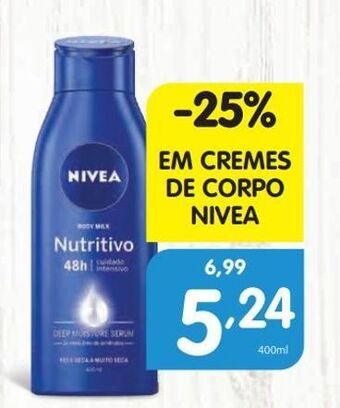 Minipreço Creme hidratante nivea promoção