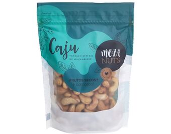 Cajú de moçambique mozanuts torrado sem sal 200 g