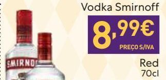 Recheio Vodka smirnoff promoção