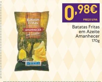 Recheio Batata chips amanhecer promoção