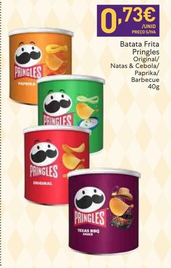 Recheio Batata chips pringles promoção