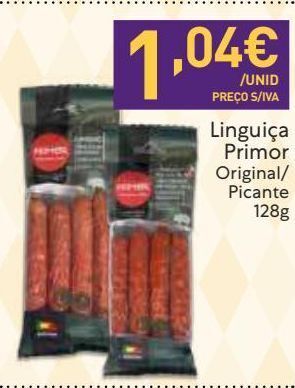 Recheio Linguiça primor promoção