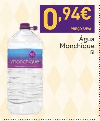 Recheio Água promoção