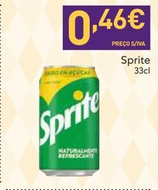 Recheio Refrescos sprite promoção