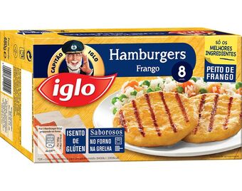 Auchan Hamburgers iglo promoção