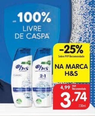 Minipreço Shampoo head & shoulders promoção