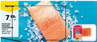 Continente Filete de Salmão continente 300g promoção
