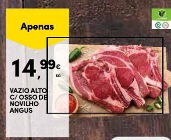 Continente Vazio Alto c/ Osso de Novilho Angus promoção