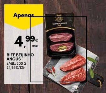 Continente Bife Beijinho Angus 200g promoção
