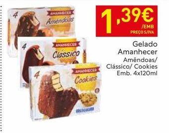 Recheio Gelados amanhecer promoção