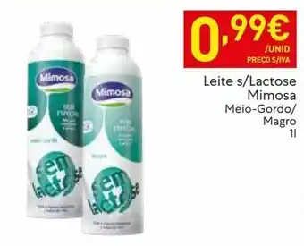 Recheio Leite sem lactose mimosa promoção