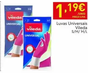 Recheio Luvas vileda promoção