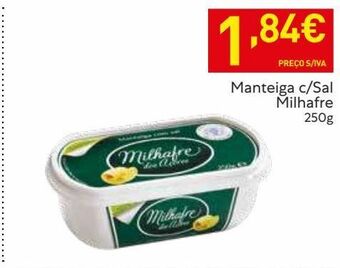 Recheio Manteiga milhafre promoção