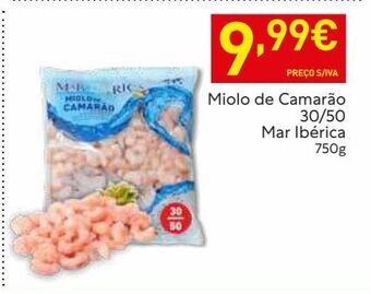 Recheio Camarão mar ibérica promoção