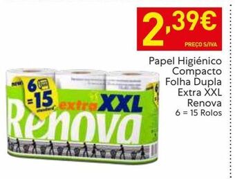 Recheio Papel higiênico renova promoção