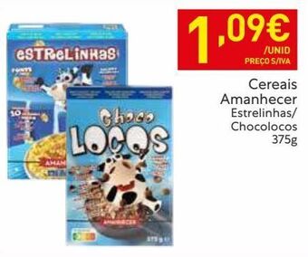 Recheio Cereais amanhecer promoção