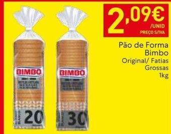 Pão de forma bimbo