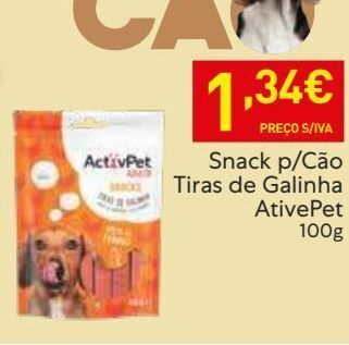 Recheio Ração para cães activpet promoção