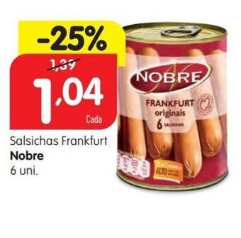 Minipreço Salsicha nobre promoção