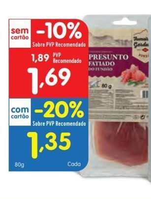 Minipreço Presunto promoção