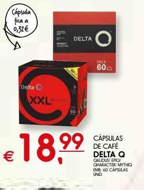 Meu Super Cápsulas de café delta q promoção