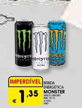 Bebida energética monster