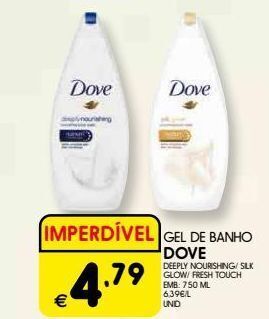 Meu Super Gel de banho dove promoção